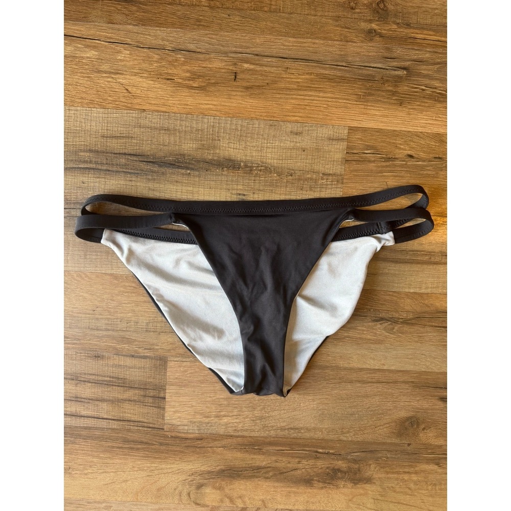 Patagonia Nanogrip Banded Surf Bikini Bottoms Black Cheeky Swimwear
